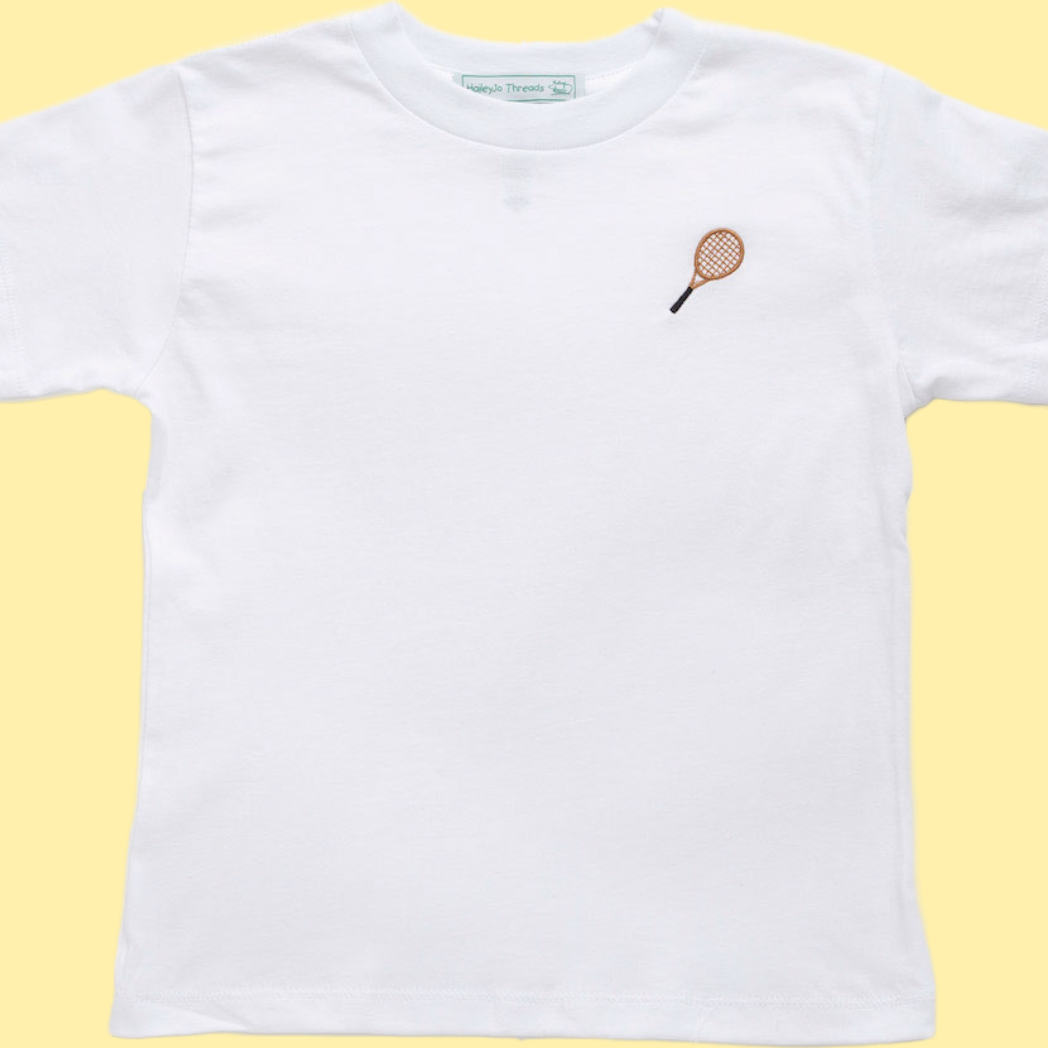 Kids T-Shirt Tennis Racket