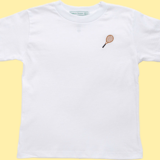 Kids T-Shirt Tennis Racket